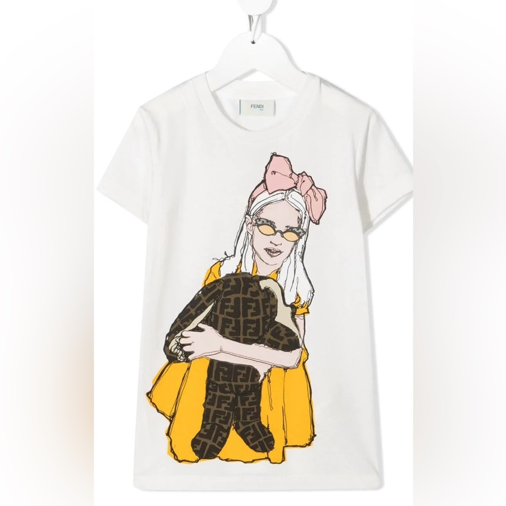 FENDI Logo T-shirt size 12A